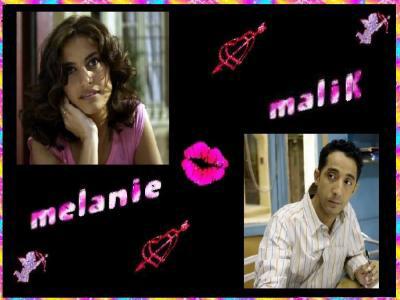 m&eacute;lanie et malik